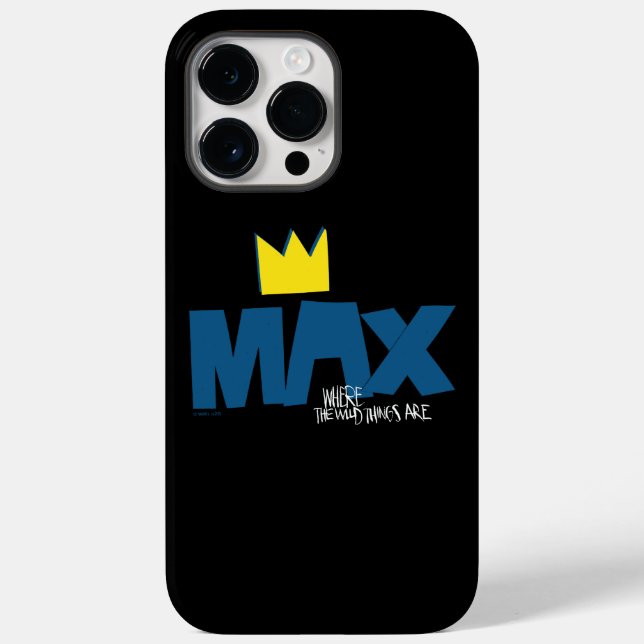 Where the Wild Things Are | Max and Crown Case-Mate iPhone Case (Back)