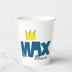 Where the Wild Things Are   Max and Crown Paper Cups