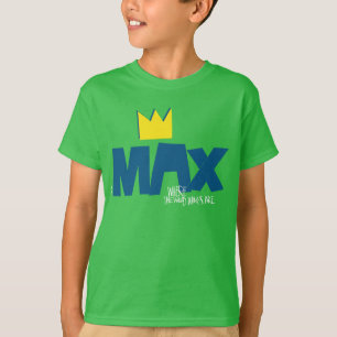 Where the Wild Things Are Max and Crown T-Shirt