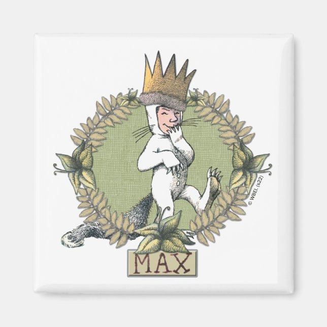 Where the Wild Things Are | Max Badge Magnet (Front)