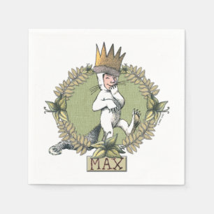 Where the Wild Things Are   Max Badge Napkin
