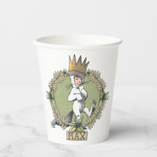 Where the Wild Things Are   Max Badge Paper Cups