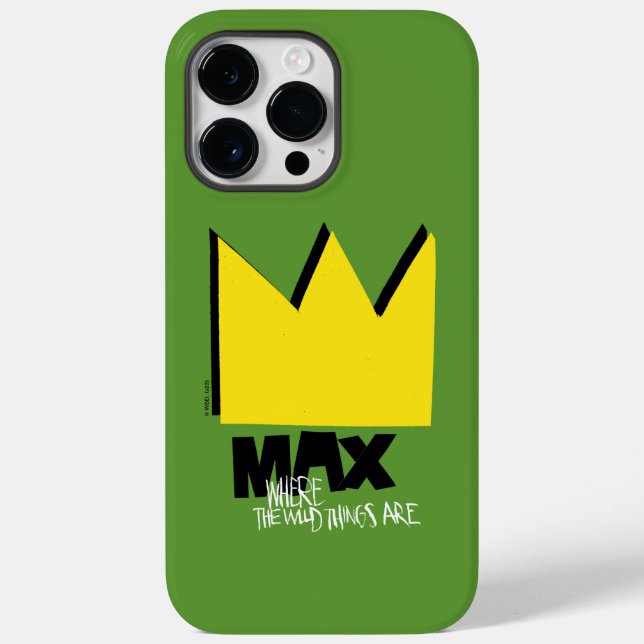 Where the Wild Things Are | Max & Crown Case-Mate iPhone Case (Back)