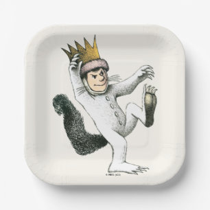 Where the Wild Things Are   Max Paper Plate