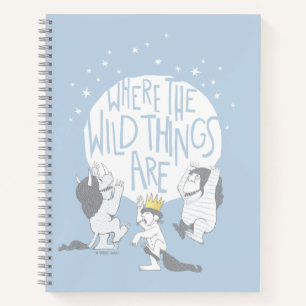 Where The Wild Things Are   Moon & Stars Notebook