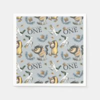 Where the Wild Things Are Pattern 1st Birthday