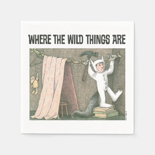 Where The Wild Things Are | Scene 1 Napkin (Front)