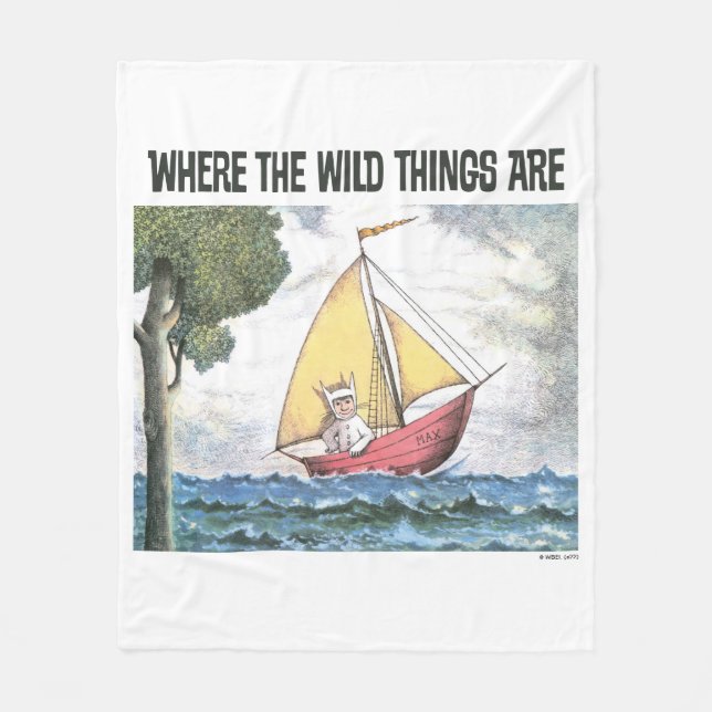 Where The Wild Things Are | Scene 5 Fleece Blanket (Front)