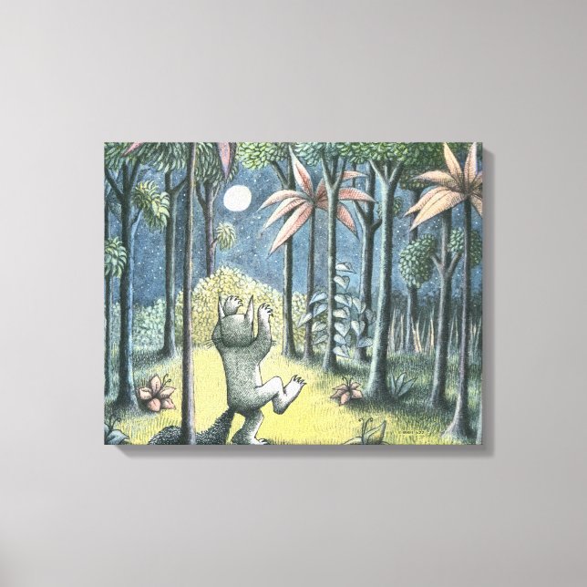 Where The Wild Things Are | Scene 6 Canvas Print (Front)