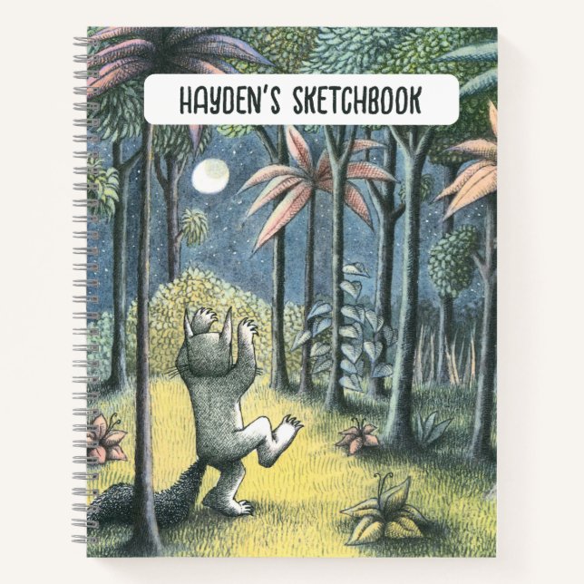 Where The Wild Things Are | Scene 6 Drawing Notebook (Front)