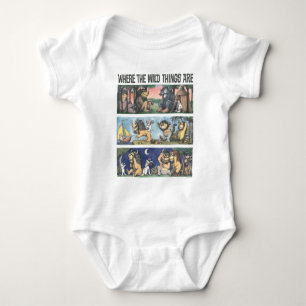 Where The Wild Things Are Scenes Baby Bodysuit