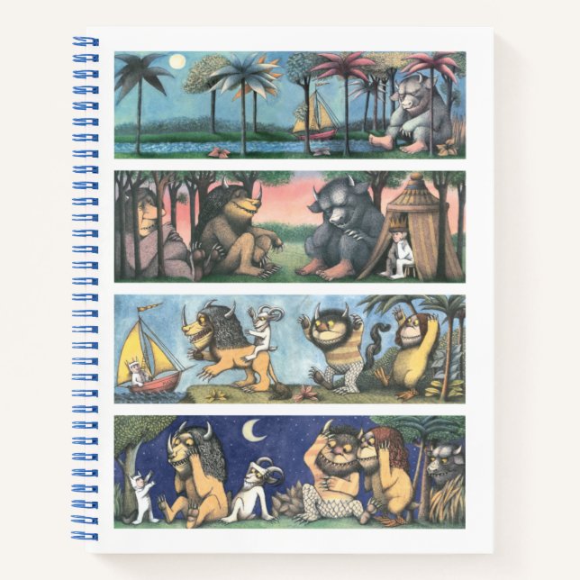 Where The Wild Things Are Scenes Notebook (Front)