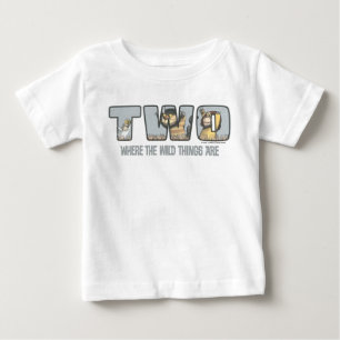 Where the Wild Things Are Second Birthday Baby T-Shirt