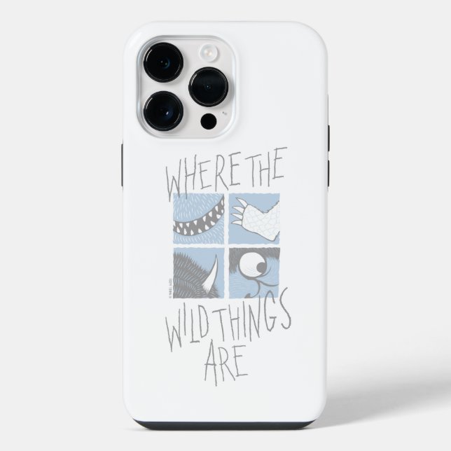 Where The Wild Things Are | Square Graphic iPhone Case (Back)