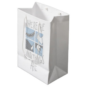 Where The Wild Things Are   Square Graphic Medium Gift Bag