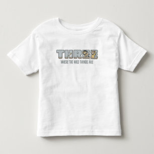 Where the Wild Things Are Third Birthday Toddler T-shirt