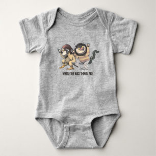Where the Wild Things Are Two Wild Things Baby Bodysuit