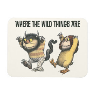 Where the Wild Things Are   Two Wild Things Magnet