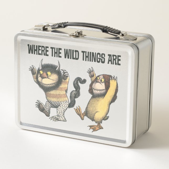 Where the Wild Things Are | Two Wild Things Metal Lunch Box (Front)