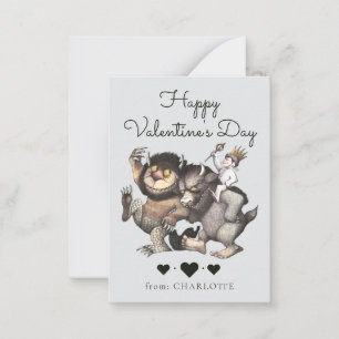 Where The Wild Things Are Valentine Photo Card