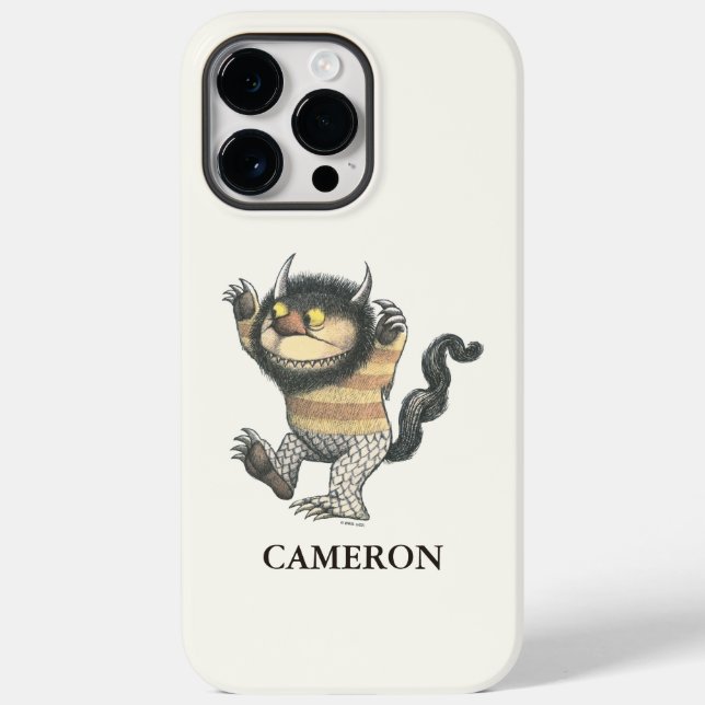 Where the Wild Things Are | Wild Thing | Add Name Case-Mate iPhone Case (Back)