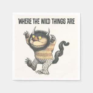 Where the Wild Things Are   Wild Thing Napkin