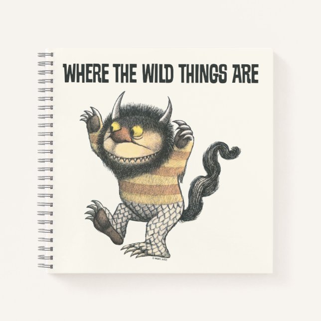 Where the Wild Things Are | Wild Thing Notebook (Front)