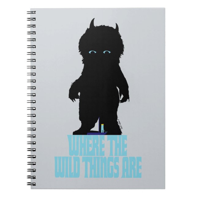 Where the Wild Things Are | Wild Thing Silhouette Notebook (Front)