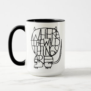 Where the Wild Things Are Wild Thing Sketch Mug