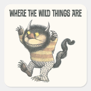 Where the Wild Things Are   Wild Thing Square Sticker