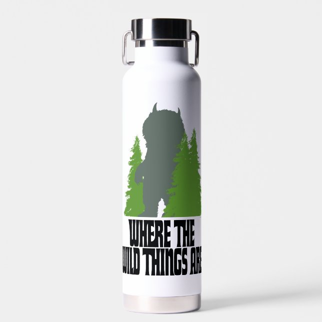 Where the Wild Things Are | Wild Thing & Trees Water Bottle (Front)