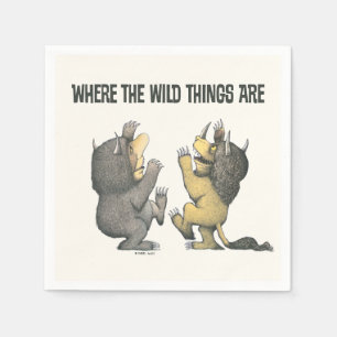 Where the Wild Things Are   Wild Things Napkin