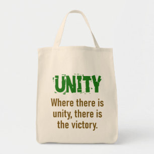 Where There Is Unity There Is The Victory - Unity  Tote Bag