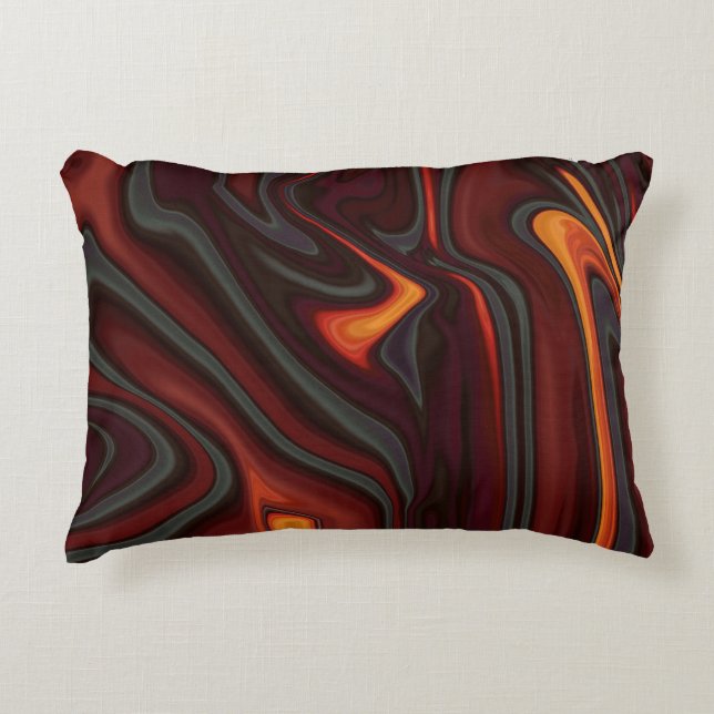 Where There's Smoke Accent Pillow (Front)
