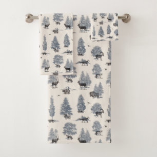 Where They Belong Winter   Florent Bodart Bath Towel Set