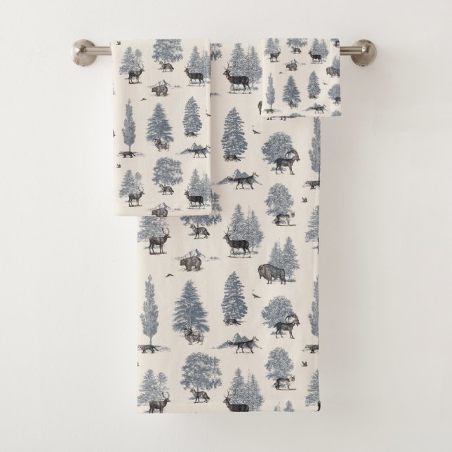 Where They Belong Winter | Florent Bodart Bath Towel Set (Insitu)
