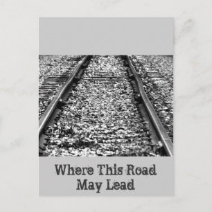 Where This Road May Lead Postcard