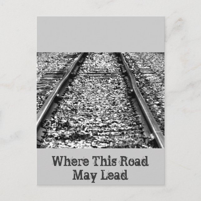 Where This Road May Lead Postcard (Front)