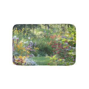 Where Three Gardens Meet, small centred Bath Mat