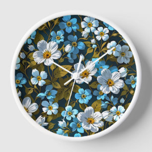 Where Time and Tranquillity Unite: Myosotis Floral Clock