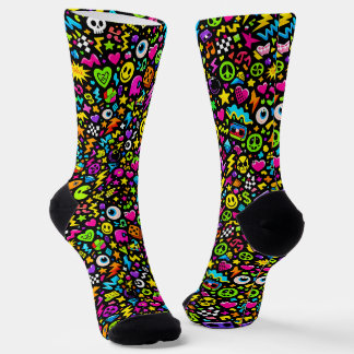Where To Buy Cool Socks 00349 Colour Symbol Socks