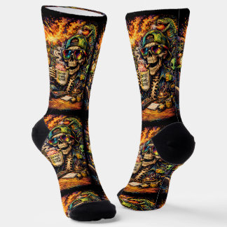 Where To Buy Cool Socks 00352 Caffeine Chaos Socks