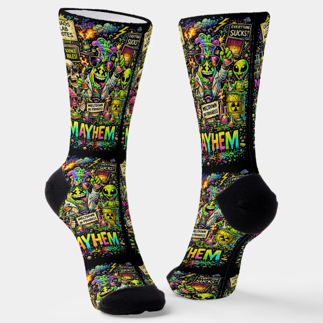 Where To Buy Cool Socks 00359 Mayhem Socks (Angled)