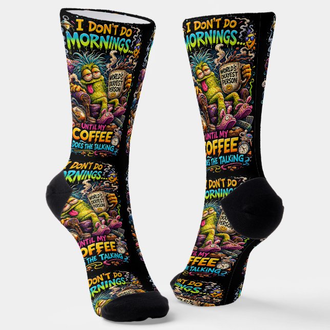 Where To Buy Cool Socks 00371 Mornings Socks (Angled)