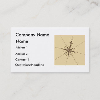 Where to Go, Name, Address 1, Address 2, Contac... Business Card