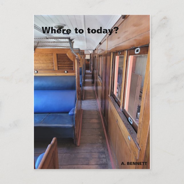 Where to today postcard (Front)