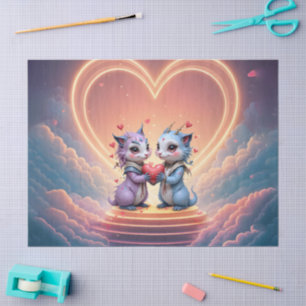 Where Two Souls Choose Forever Tissue Paper