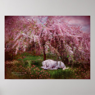 Where Unicorn's Dream Art Poster/Print Poster