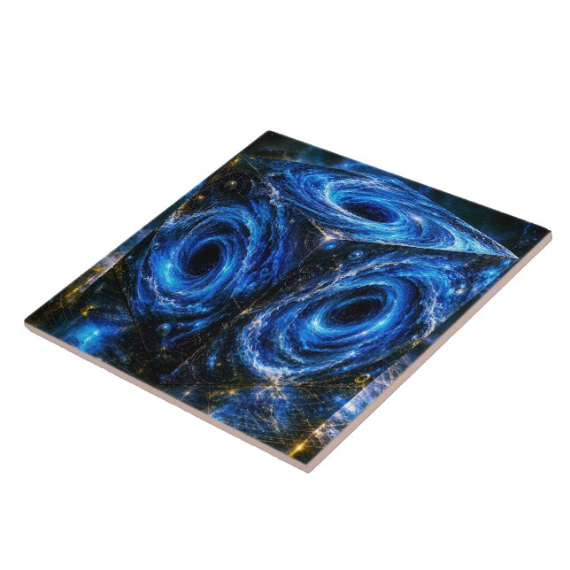 Where Universes Turn Inward - Portrait of Infinity Tile (Side)