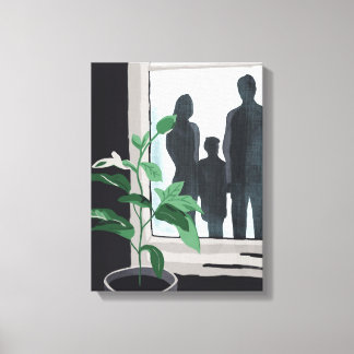 Where We Grew II – Family and Growth Canvas Print